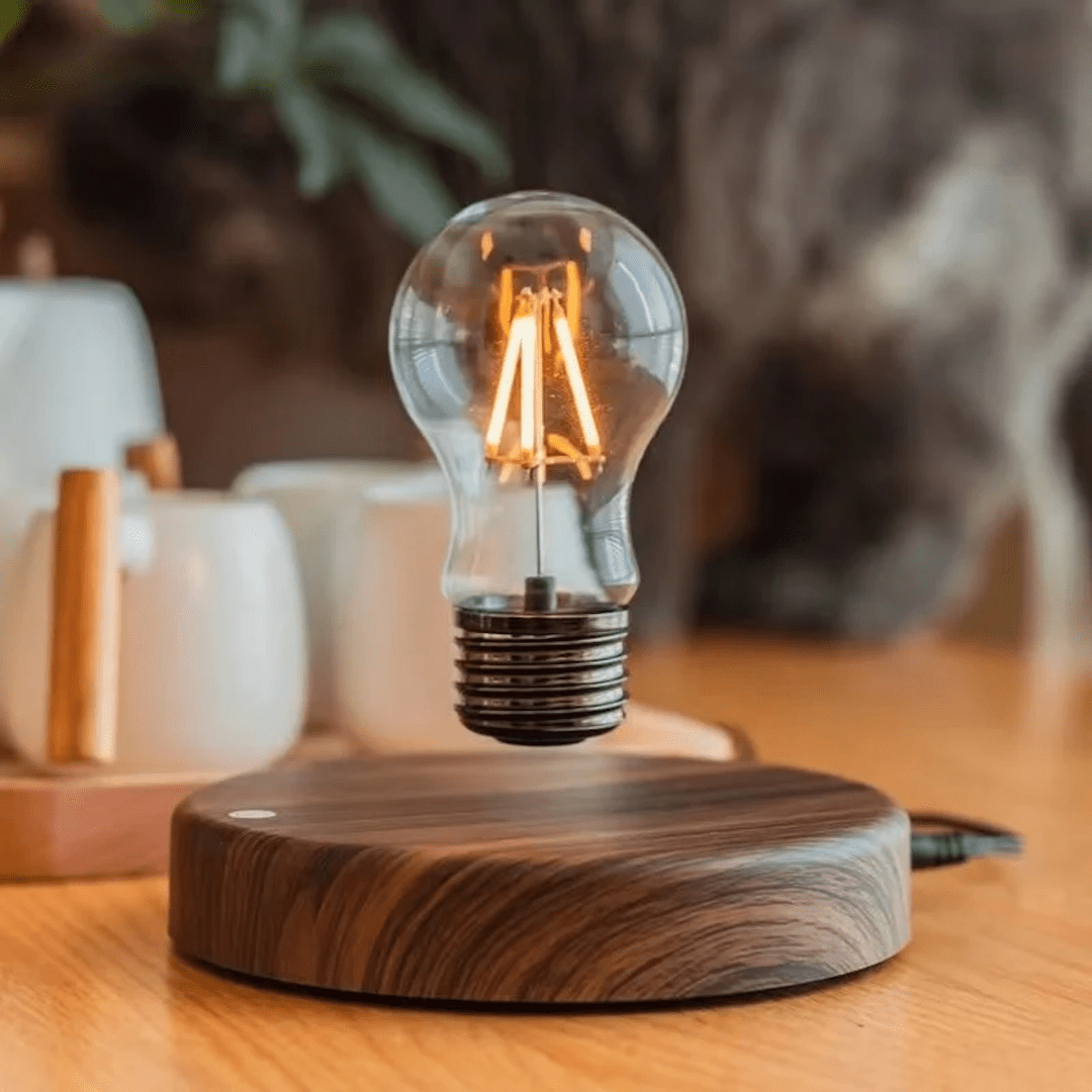 AeroGlow Floating Lamp Magnetic Floating LED With Touch Control For Modern Homes