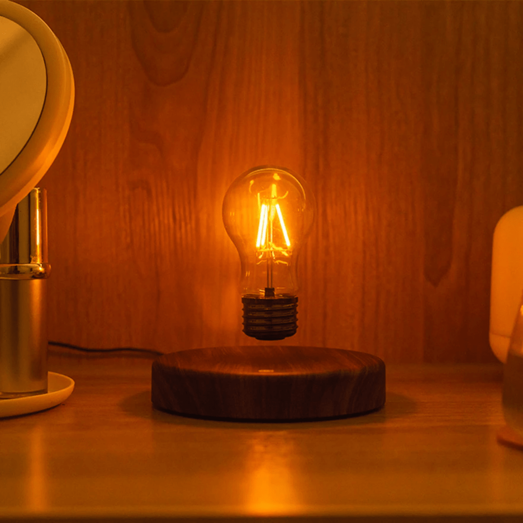 AeroGlow Floating Lamp Magnetic Floating LED With Touch Control For Modern Homes