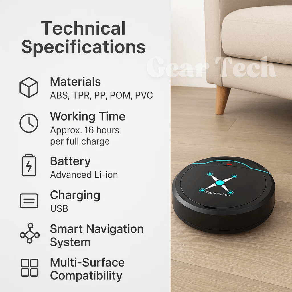 AeroSweep robotporszívó intelligens navigációval és felmosási funkcióval forgalmas otthonokhoz