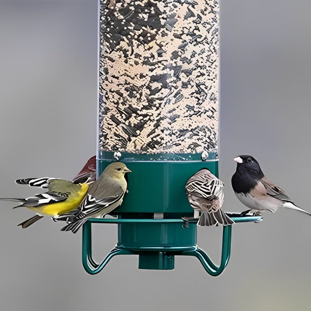 リスよけガード付き 鳥の餌台 重さ感知リス防止機能付き