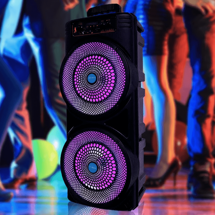 VibeStorm 6000W マイク付きブルートゥーススピーカーシステム 深低音対応