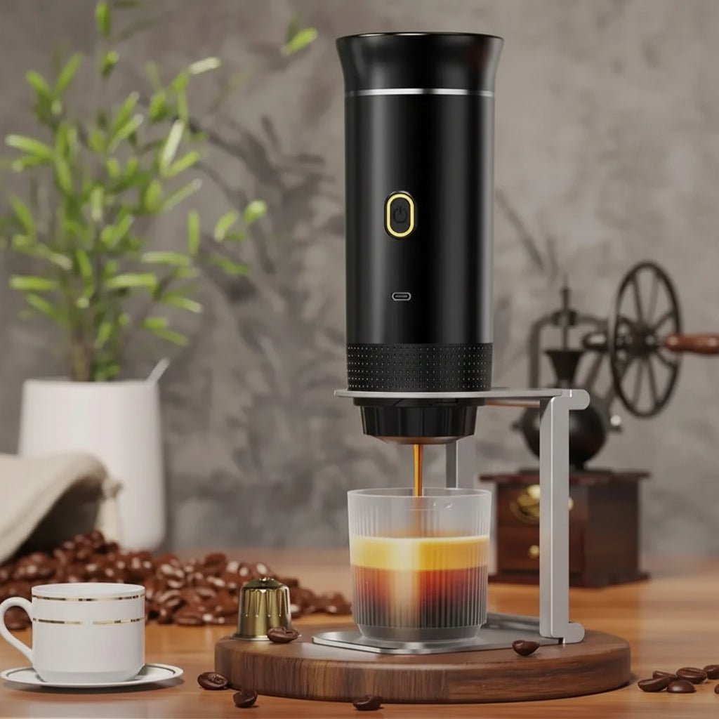 AeroBrew 3-In-1 Espresso Machine With High-Pressure Extraction On-The-Go Coffee