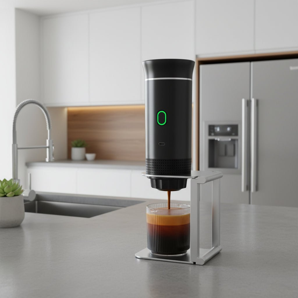 AeroBrew 3-In-1 Espresso Machine With High-Pressure Extraction On-The-Go Coffee