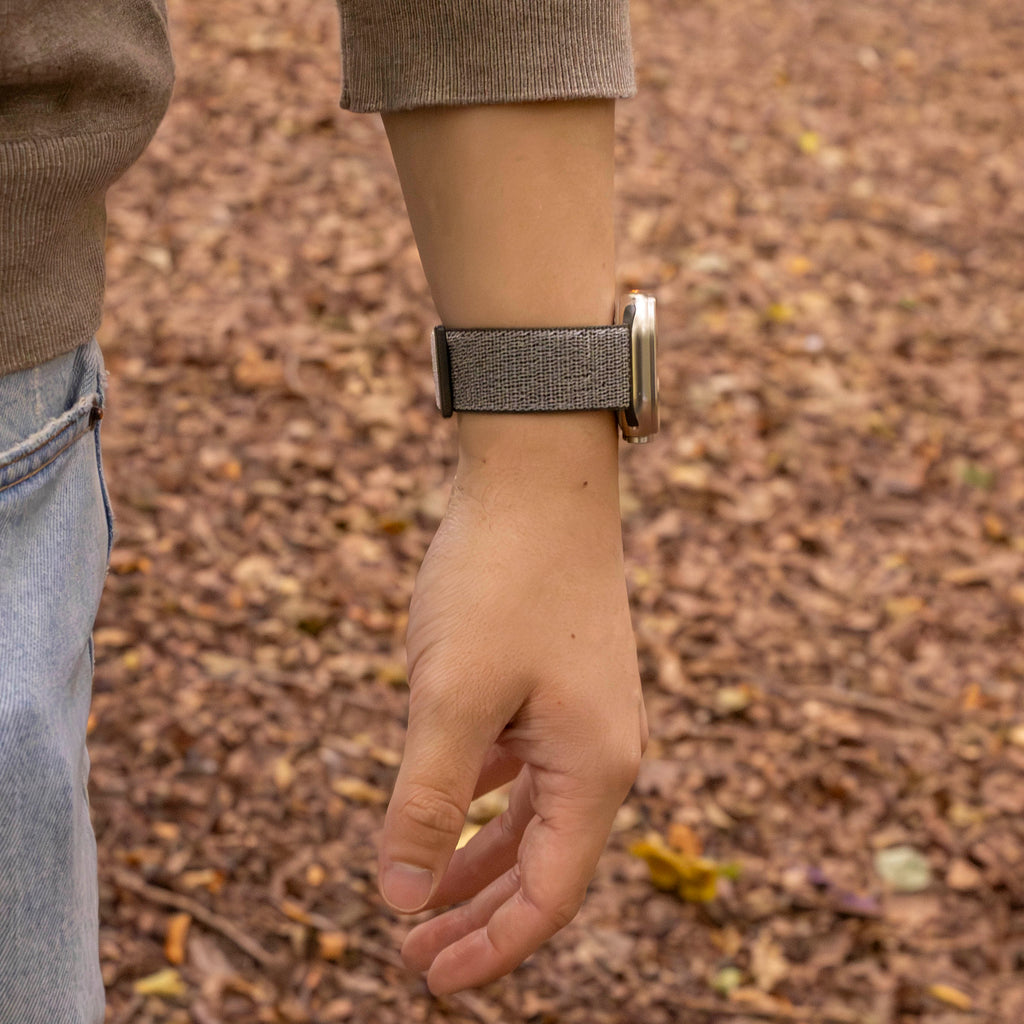 Apple Watch Nylon Strap In Green Color For Apple Watch