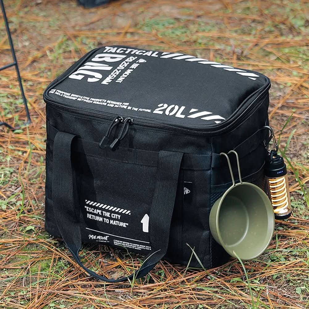 TrailMate 20L アウトドアキャンプ用オーガナイザーバッグ ピクニックや旅行に最適