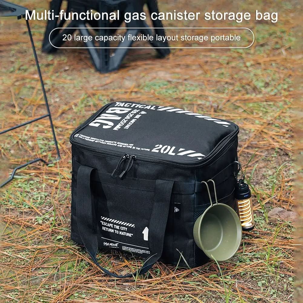 TrailMate 20L アウトドアキャンプ用オーガナイザーバッグ ピクニックや旅行に最適