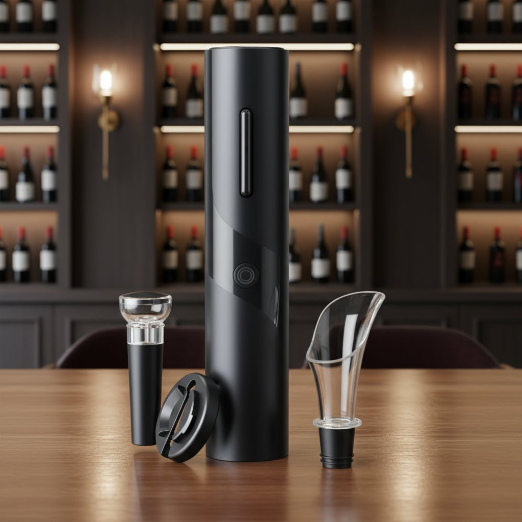 VinoNova 4イン1 インテリジェント電動コルク抜きセット 充電式デザイン付き