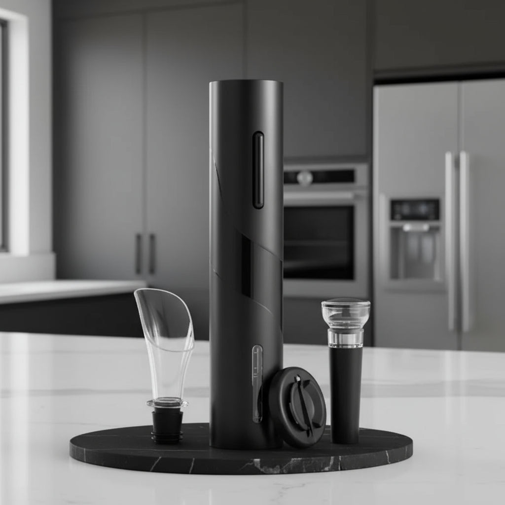 VinoNova 4イン1 インテリジェント電動コルク抜きセット 充電式デザイン付き