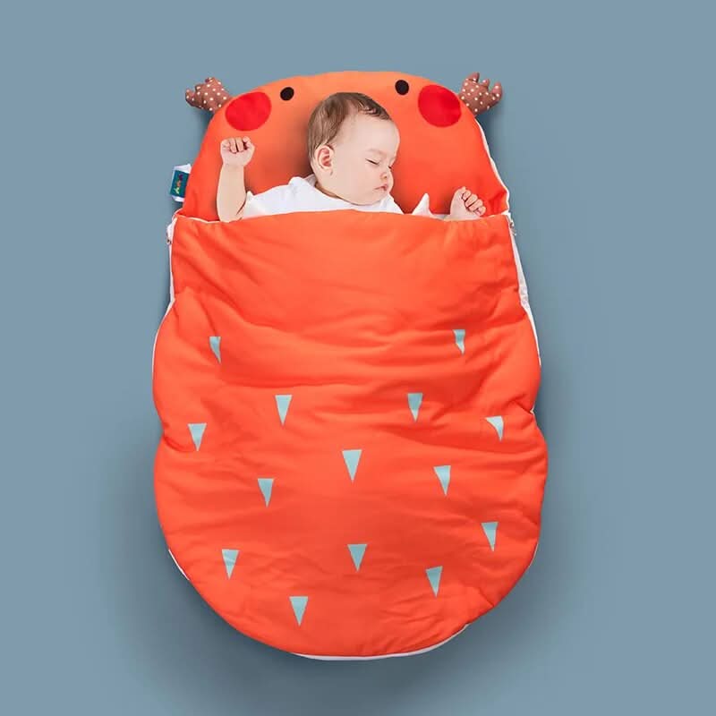 CuddleNest baba hálózsák egészéves kényelemért, légáteresztő, csecsemőknek