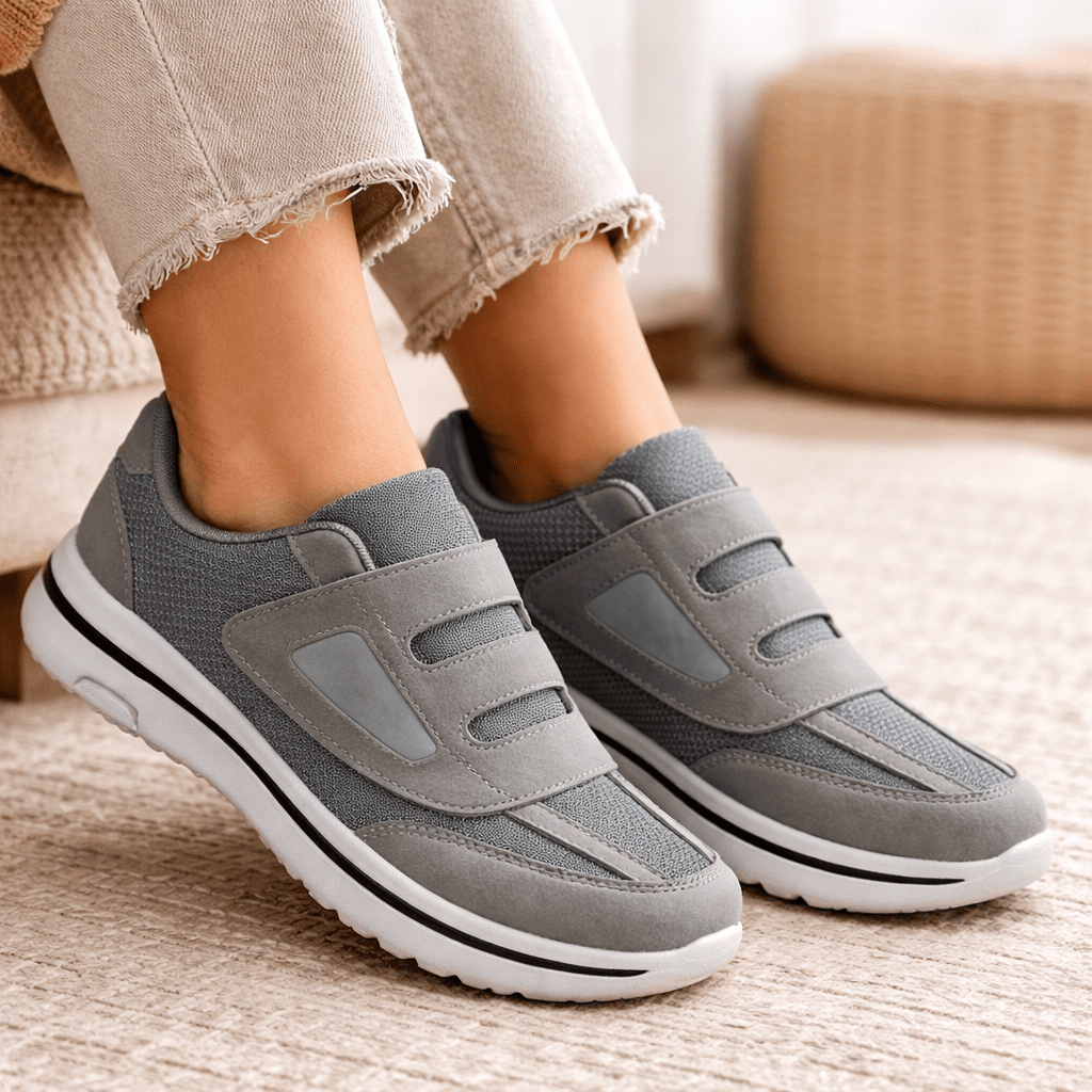 AeroCare Winter Diabetic Shoes For Sensitive Feet With Wide Toe Box Swelling Relief