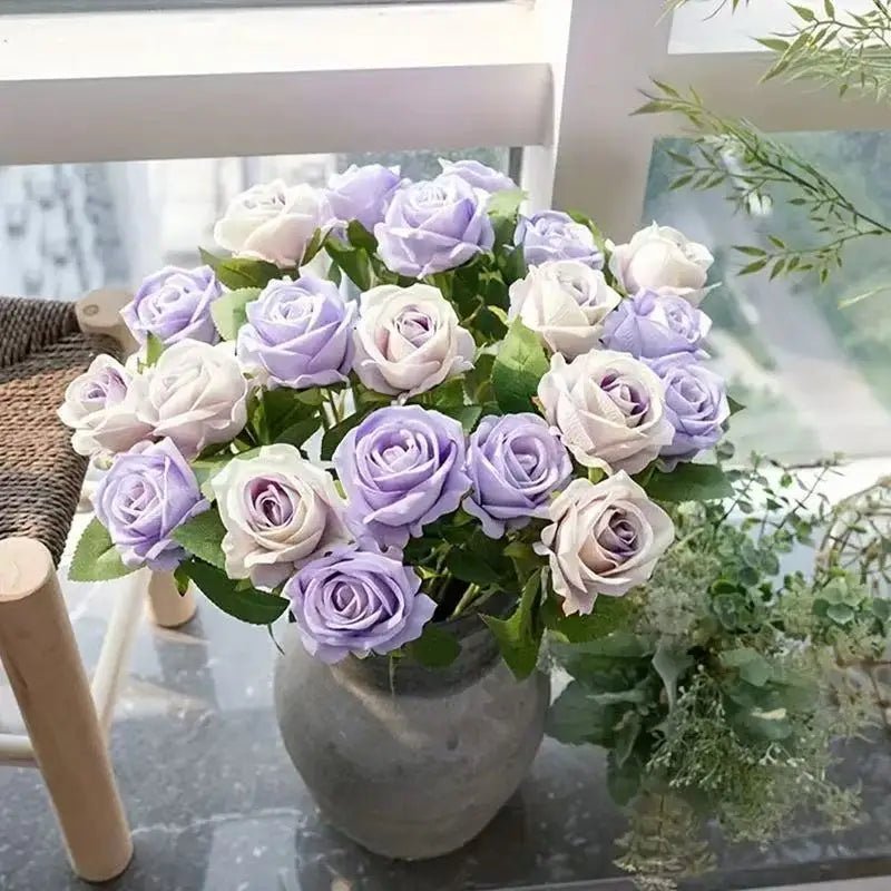 Horizon Bloom Velvet műrózsák Valentin-napra, romantikus dekoráció, élethű megjelenés