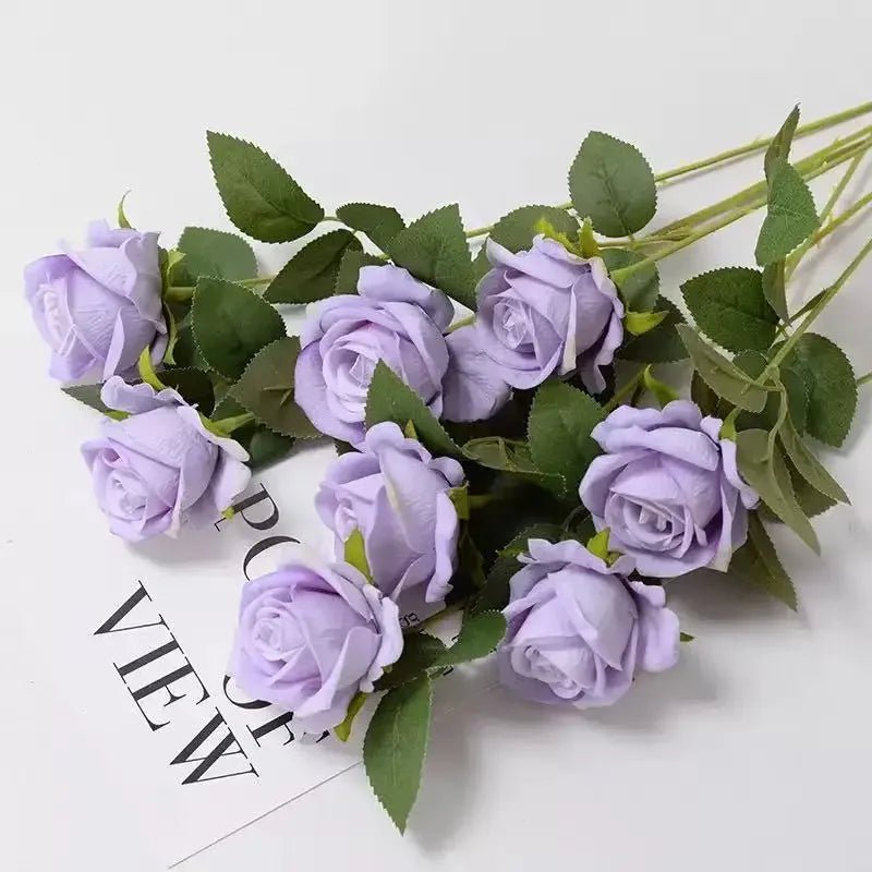 Horizon Bloom Velvet műrózsák Valentin-napra, romantikus dekoráció, élethű megjelenés