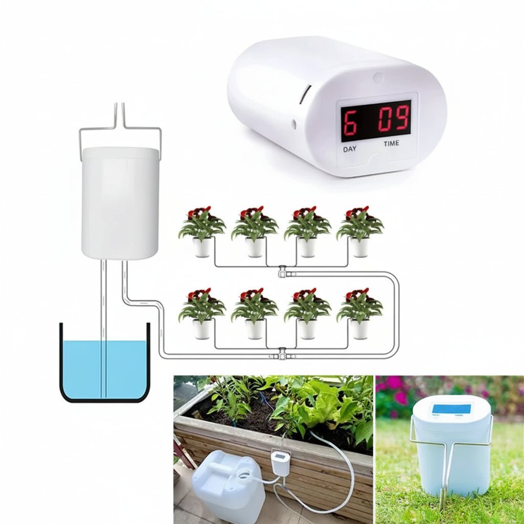LumaGrow 家庭用観葉植物のスマート給水システム