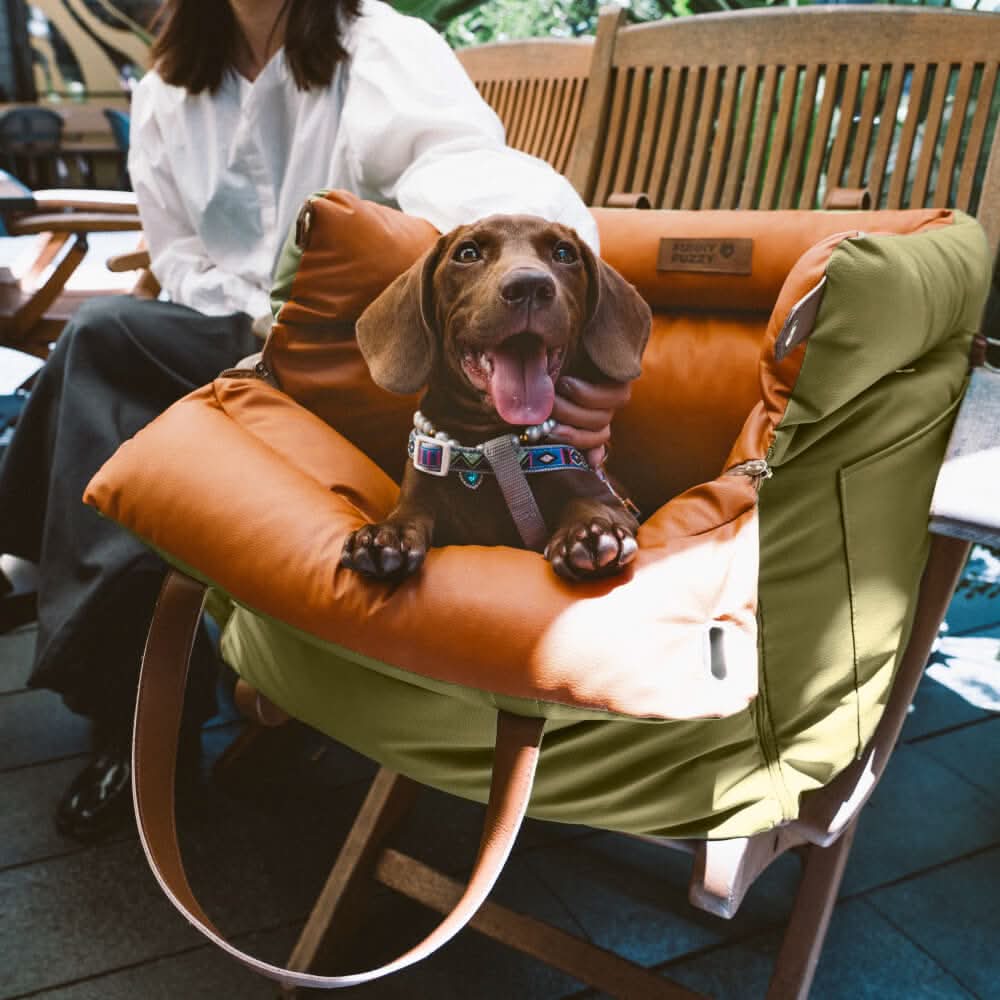 ホライゾンポーズ 犬用カーシート トラベル プレミアムプラッシュ 快適で安全な犬の輸送用