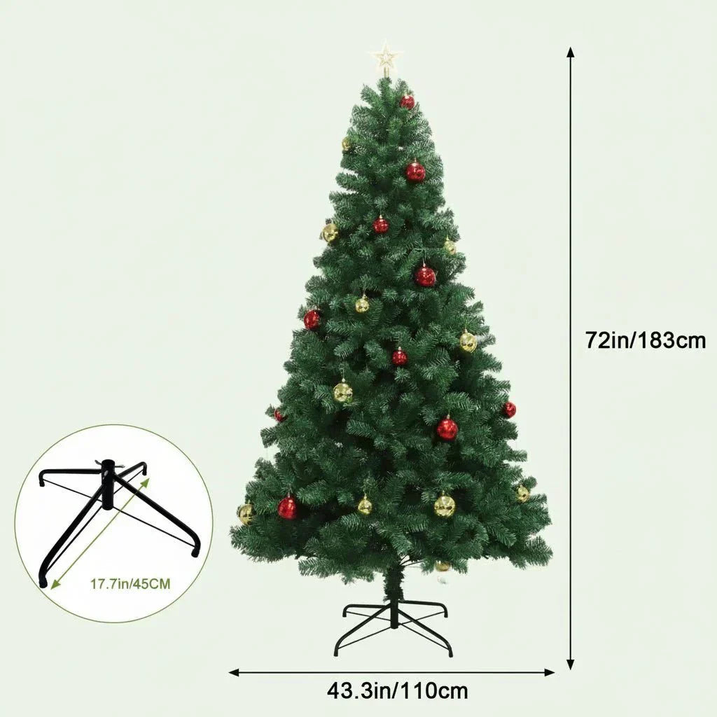 LumaSpruce LED 人工クリスマスツリー 8種類の華やかなライトパターン付き