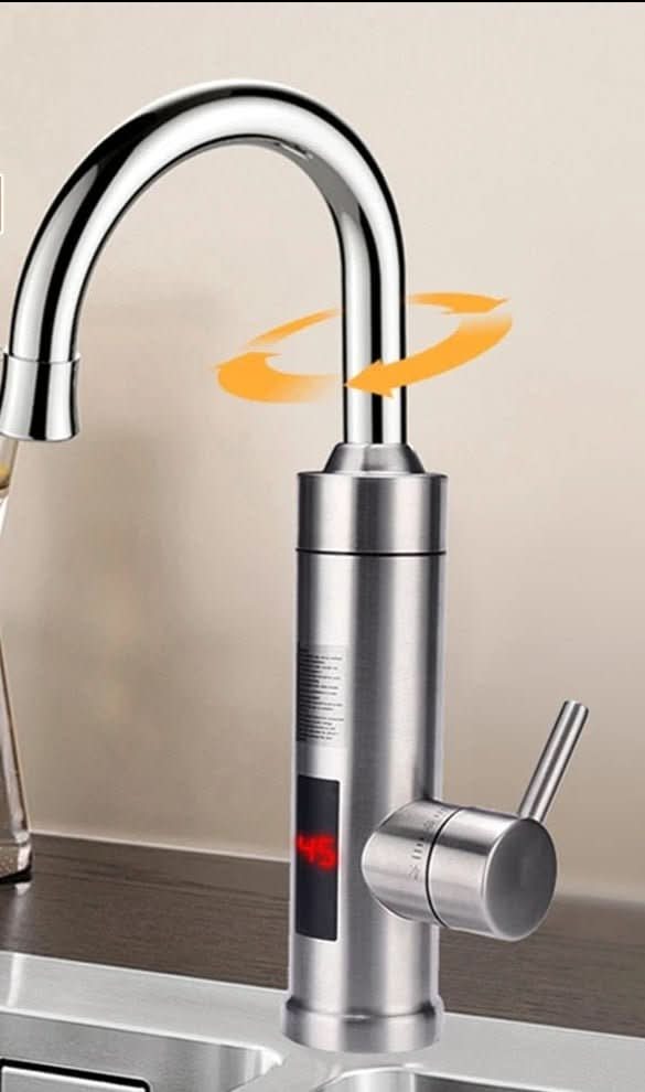 AquaPulse elektromos konyhai csap azonnali forró és hideg vízzel