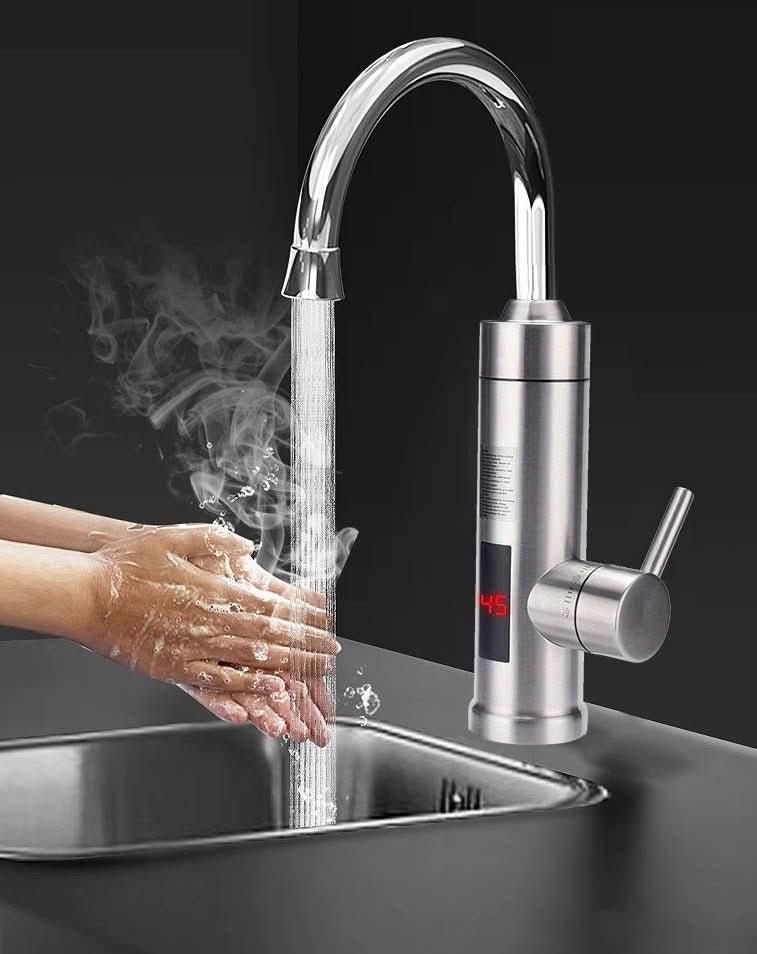 AquaPulse elektromos konyhai csap azonnali forró és hideg vízzel