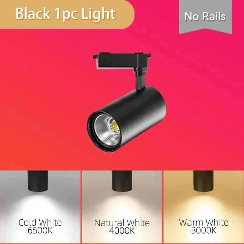 エレガントな住まいに最適な角度調整可能なNovaGlow LEDスポットライト