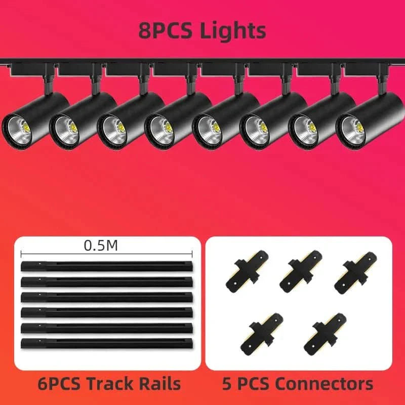 エレガントな住まいに最適な角度調整可能なNovaGlow LEDスポットライト