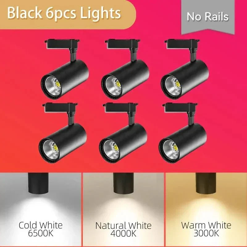 エレガントな住まいに最適な角度調整可能なNovaGlow LEDスポットライト