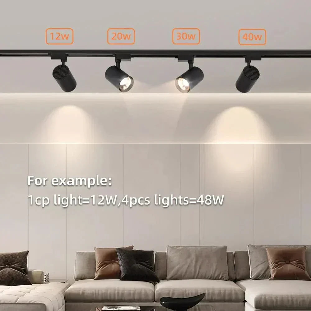 エレガントな住まいに最適な角度調整可能なNovaGlow LEDスポットライト