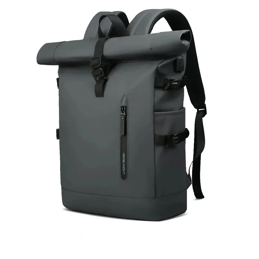 AeroTrail bővíthető rolltop hátizsák laptoprekesszel ingázóknak