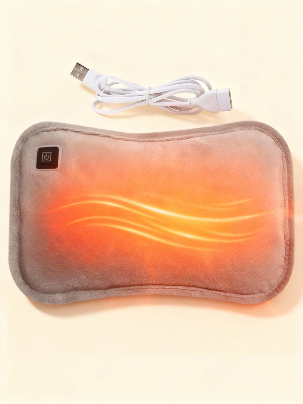 速暖ポータブルヒートパッド 30x20cm 手足と体の温かさ用