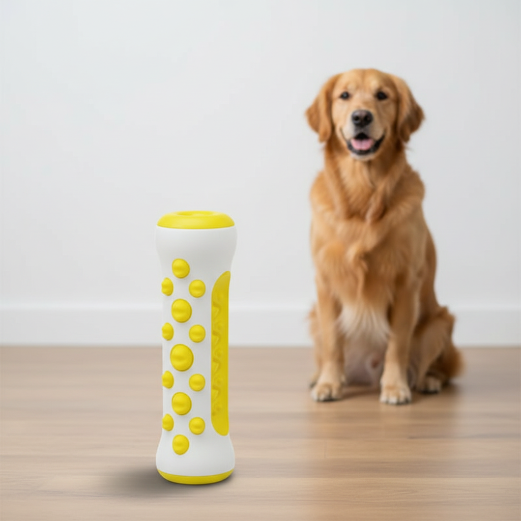 AuraPaws ラベンダー＆カモミール 安心できる犬用おもちゃ 不安軽減用 無毒性ポリマー製