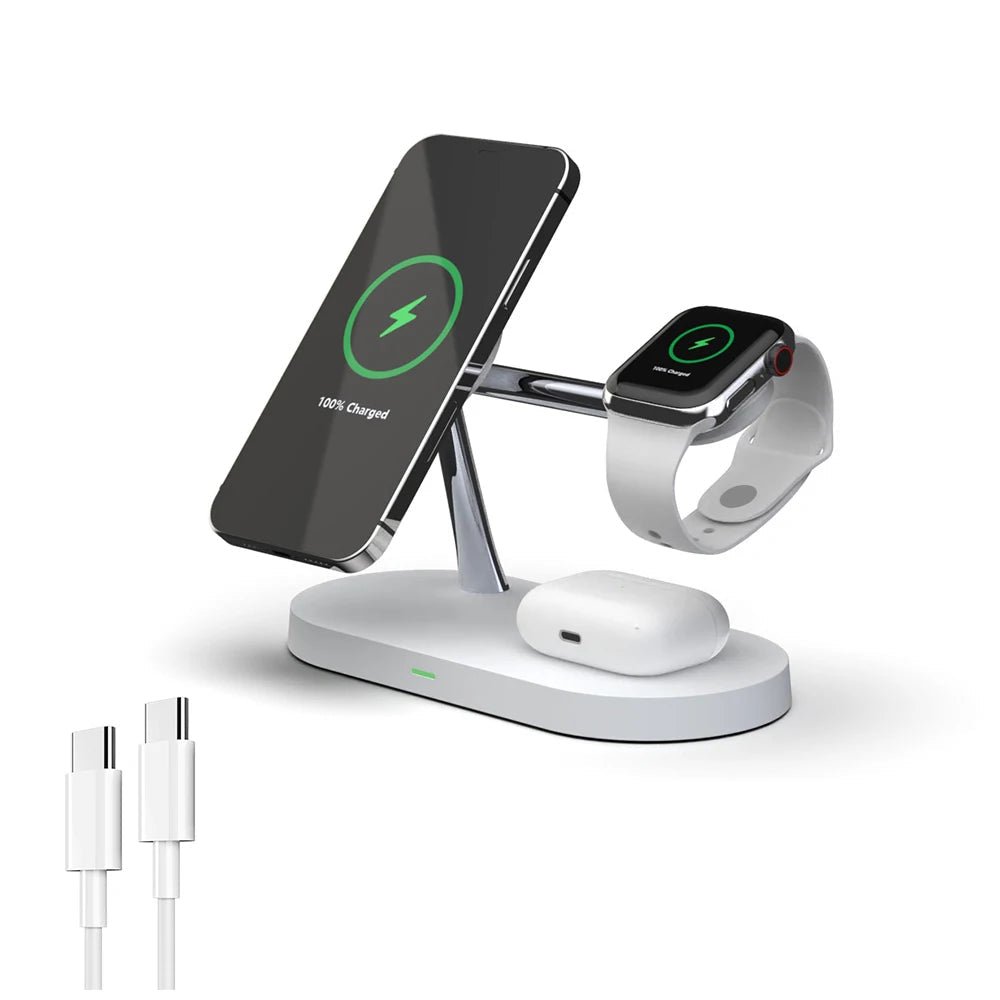 NovaSync MagSafe 3-in-1 急速充電ドック（iPhone、Apple Watch、AirPods対応）