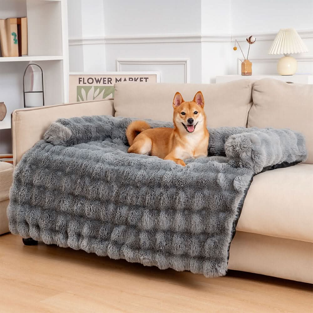 スランバーネスト コージー 犬用ソファベッド ペットオーナー向け家具保護付き