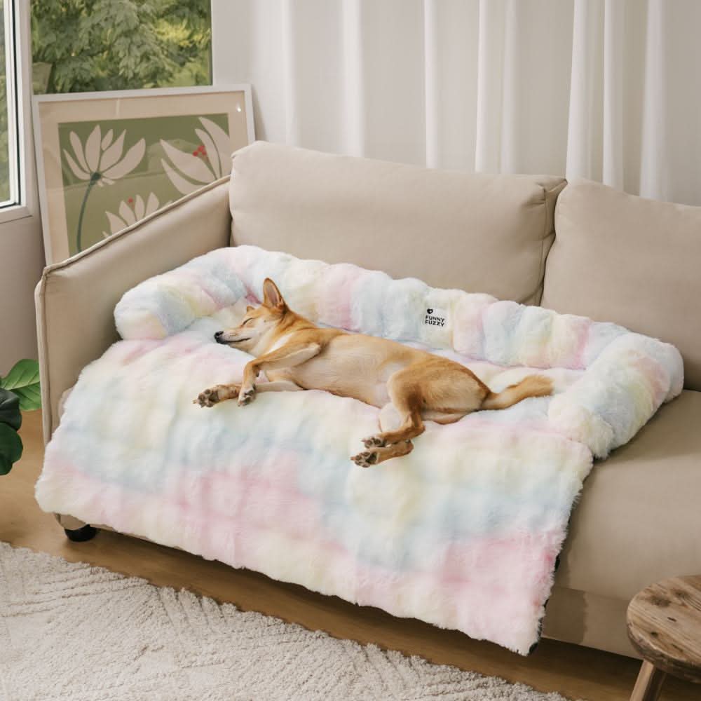 スランバーネスト コージー 犬用ソファベッド ペットオーナー向け家具保護付き