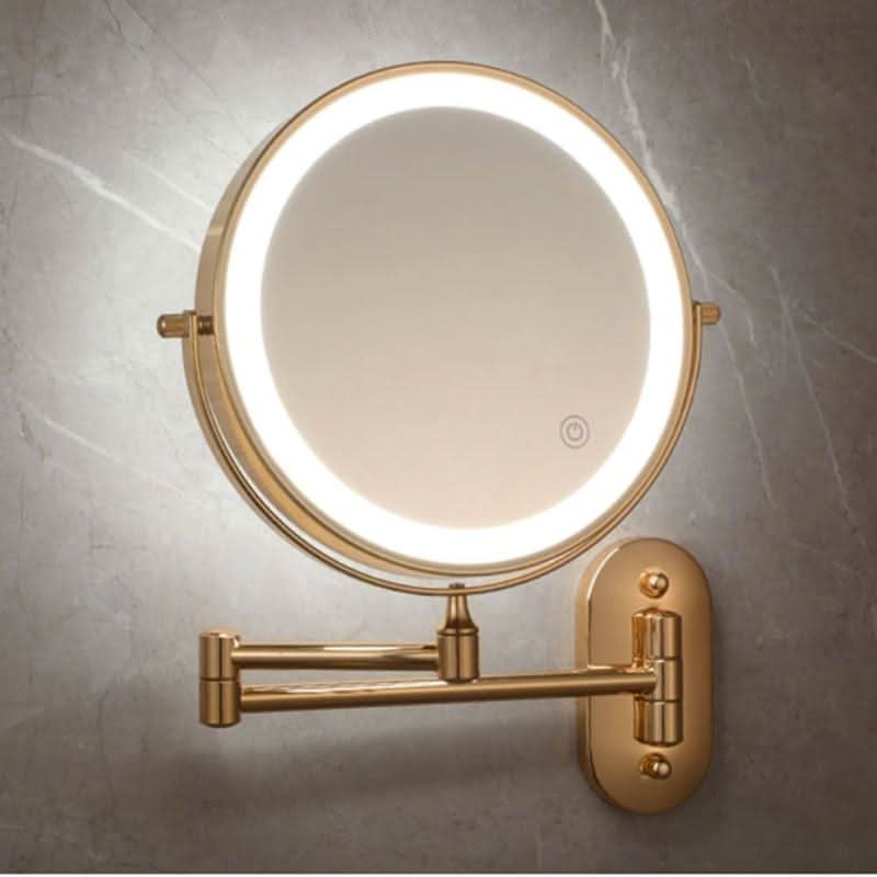 NovaGlow LED Mirror Lamp 5x Magnification For Makeup Pros And Home Use