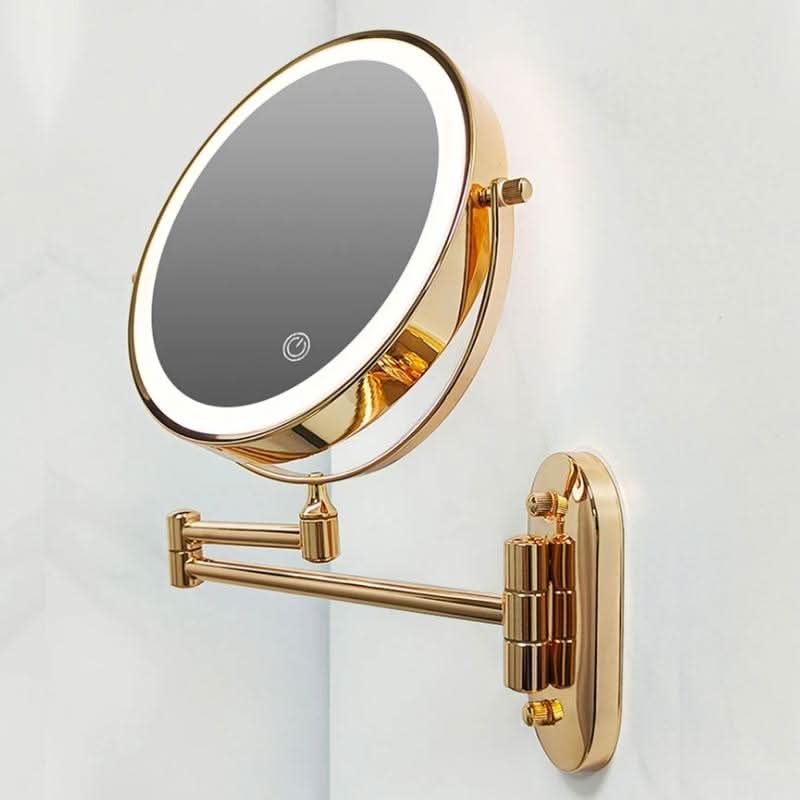 NovaGlow LEDミラーランプ 5倍拡大 メイクのプロと家庭用に