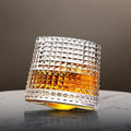 AeroSpin forgó whiskey poharak ínyenceknek az aromák és az oxigénellátás fokozására