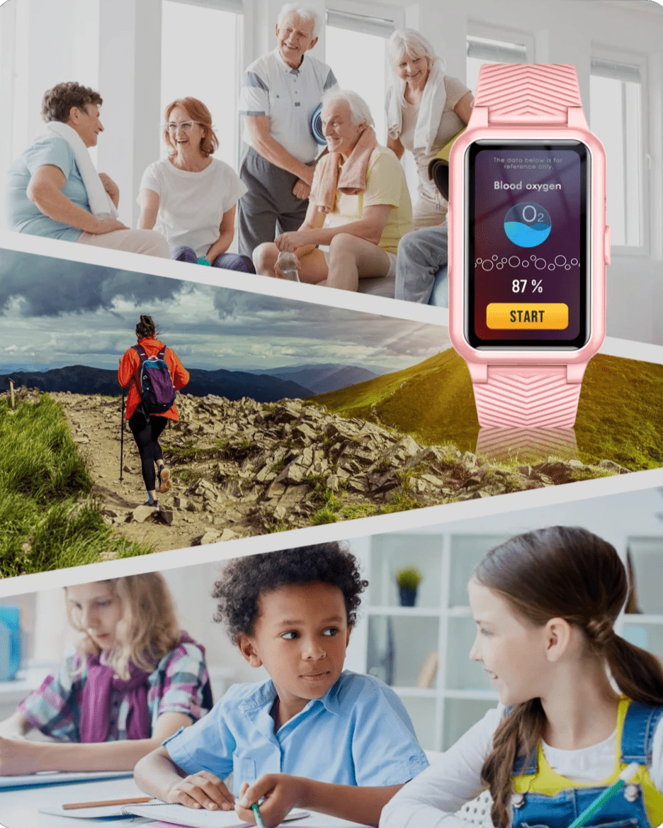 GuardianTrack GPS okosóra időseknek pontos helymeghatározással, esésérzékeléssel és SOS funkcióval