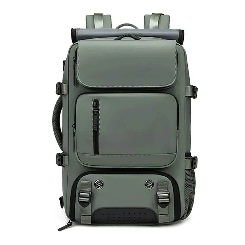 VoyageMax パック ラージ 防水 トラベル バックパック USBポート付き