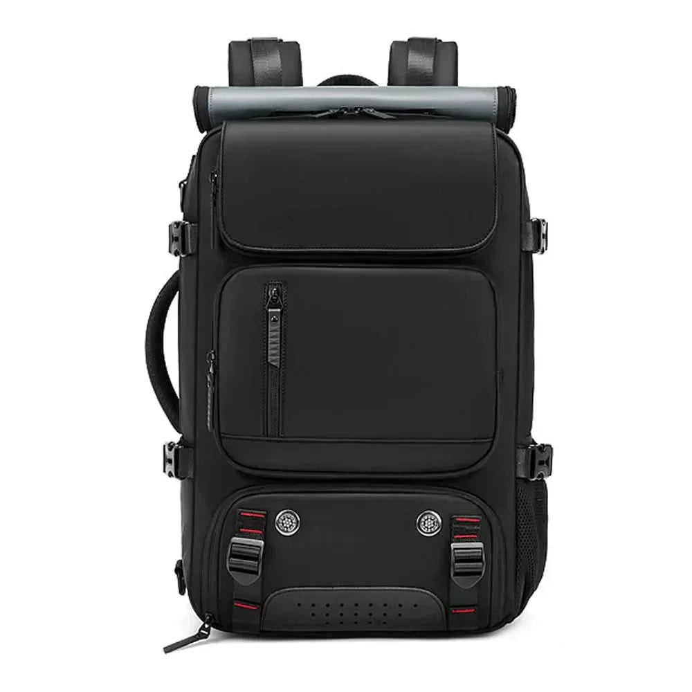 VoyageMax パック ラージ 防水 トラベル バックパック USBポート付き