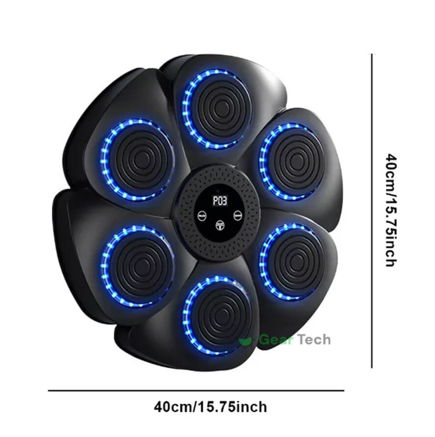 究極の自宅トレーニングのためのターゲット機能付きビートパルスボクシングパッド