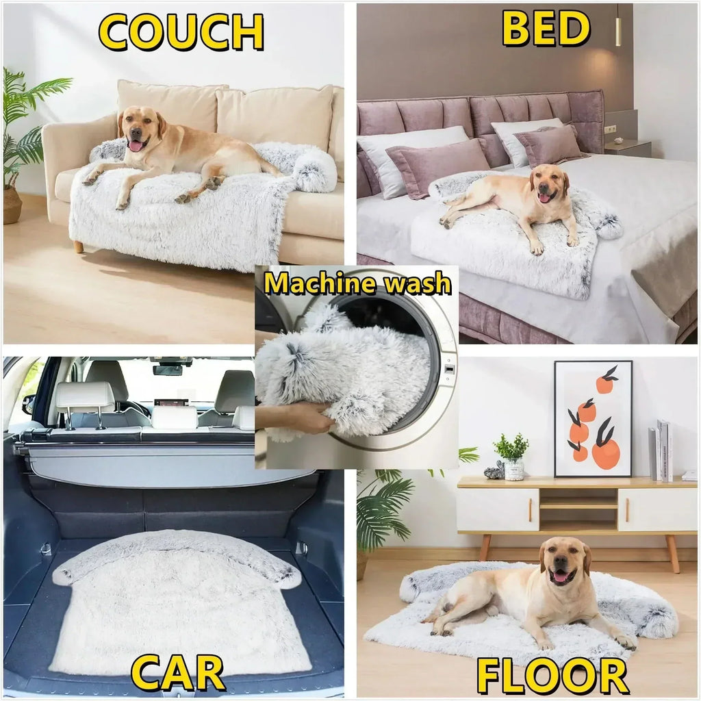 NovaPaws ペットベッド 洗える高級ブランケット 快適なくつろぎをペットオーナーに