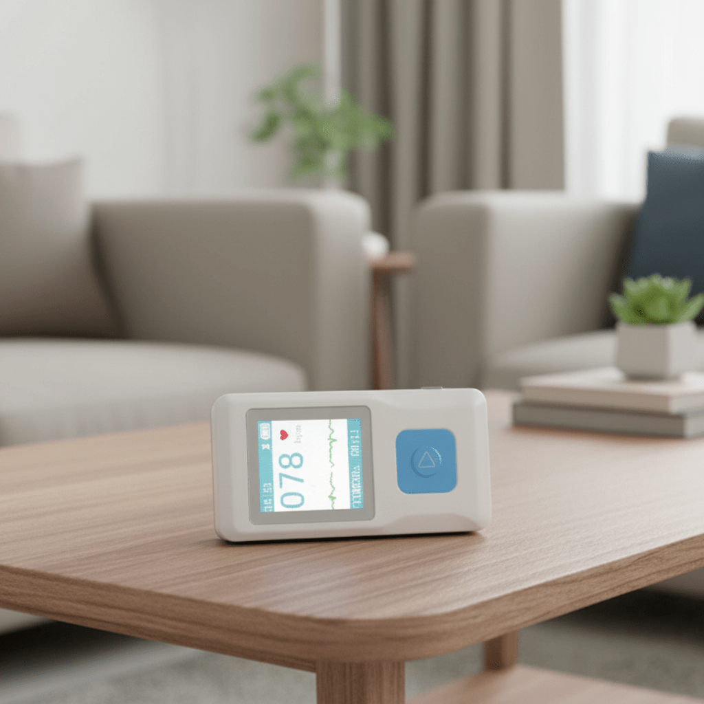 NovaPulse ホーム用Bluetooth心電図モニター アプリ解析対応