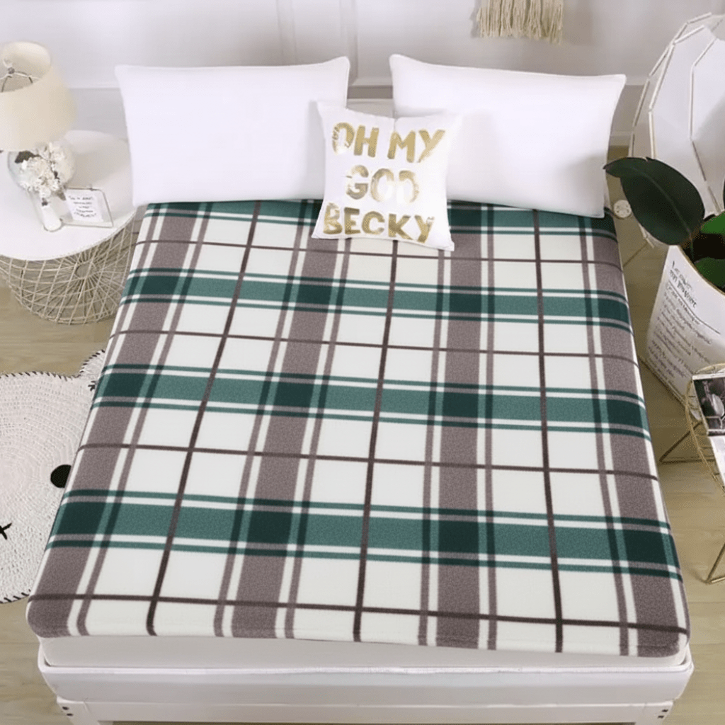 CozyNest puha fűthető takaró okos hőmérséklet-módokkal hideg estékre