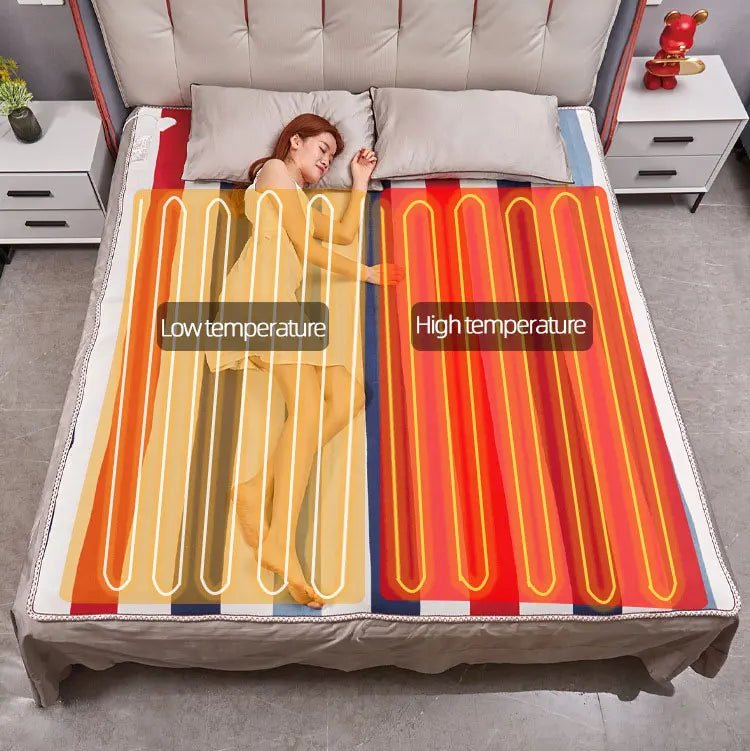 CozyNest puha fűthető takaró okos hőmérséklet-módokkal hideg estékre
