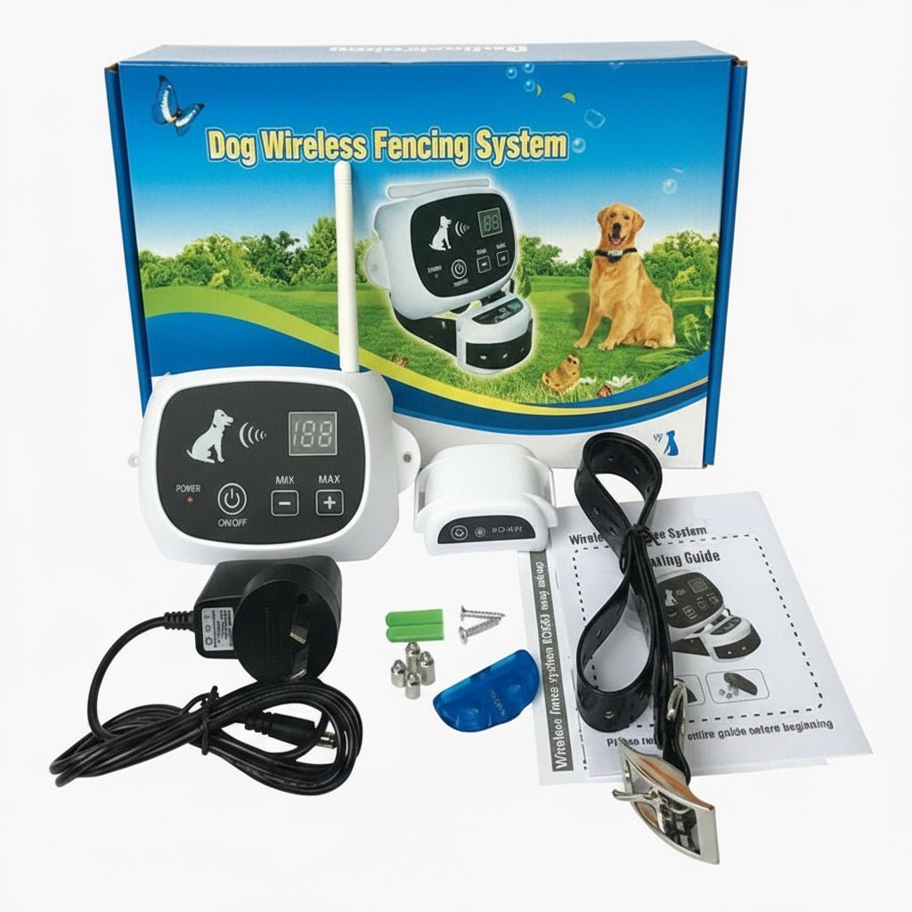 NovaPaw ワイヤレスドッグフェンス エネルギッシュな犬のためのやさしい安全トレーニングモード付き