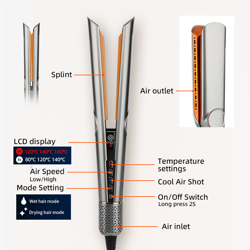 AeroNova Duo Styler Kaksi Yhdessä Hiustenkuivain ja Suoristin