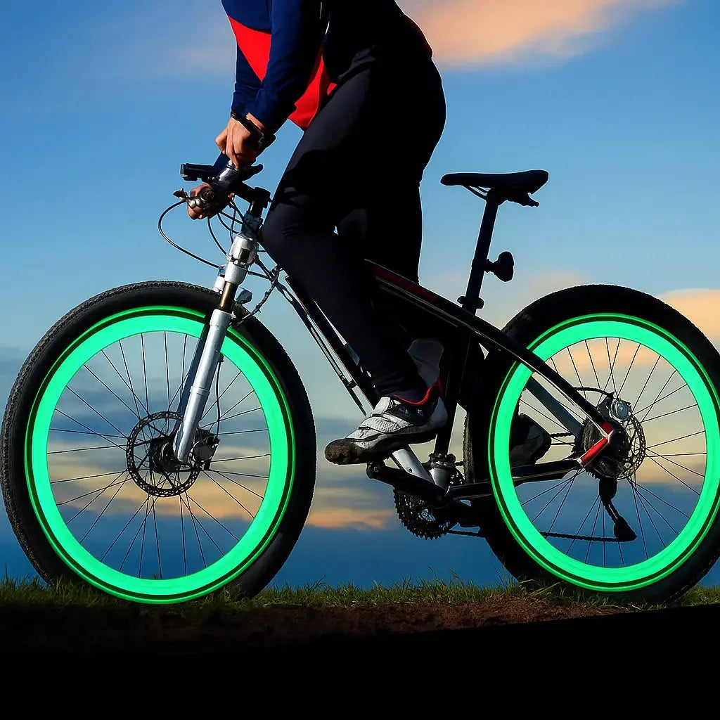 NovaBright 自転車用LEDバルブライト、夜間ライドに最適