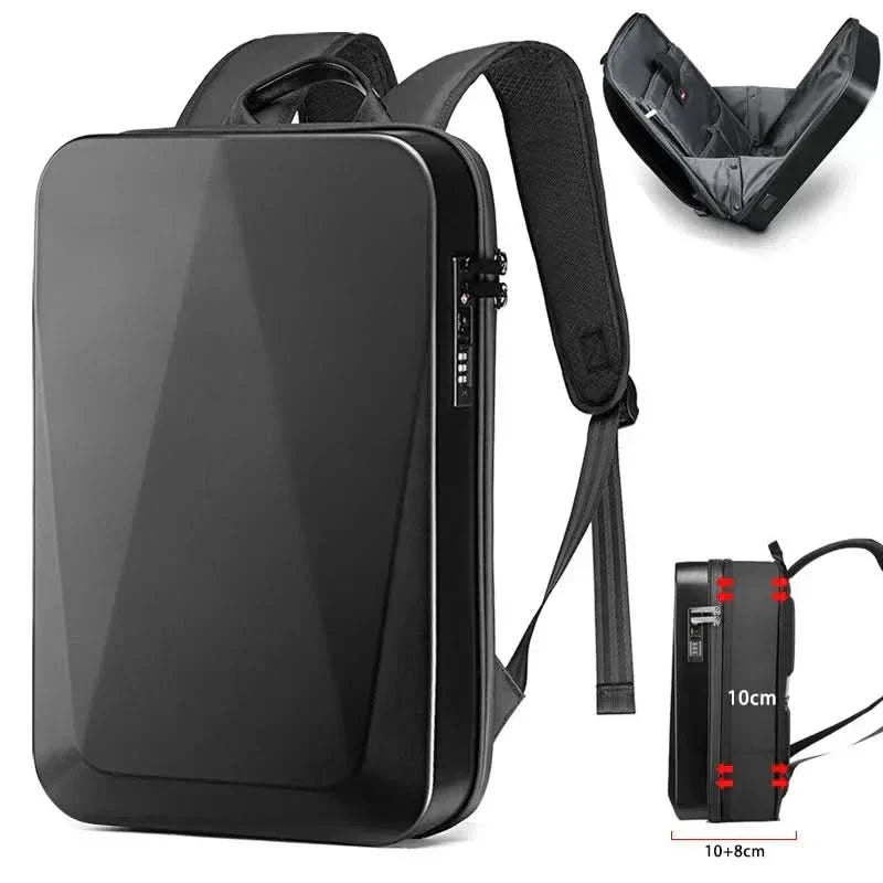 AeroGuard Expandable Laptop Backpack With USB Port And Anti Theft For Professionals
