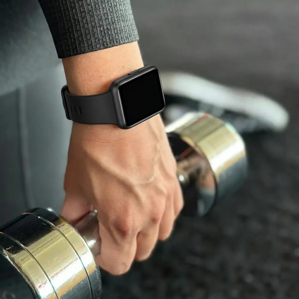 Huawei Watch Fit 2 fekete szilikon szíj cserepánt