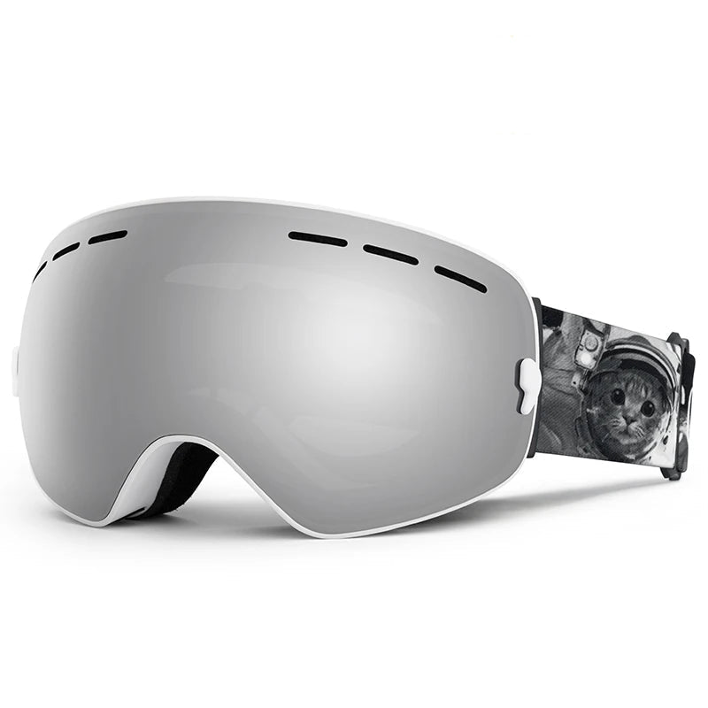 Aurora Vision símaszk UV400, páramentes, dupla rétegű, gömbölyű panoráma lencsével