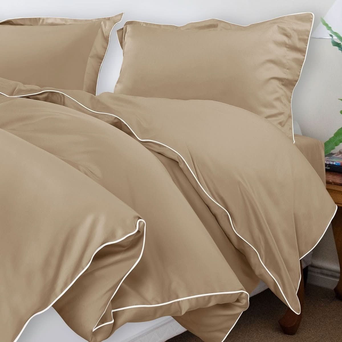 NobleLoom 500TC 寝具セット 贅沢なコットンで快適な眠り ホテル品質