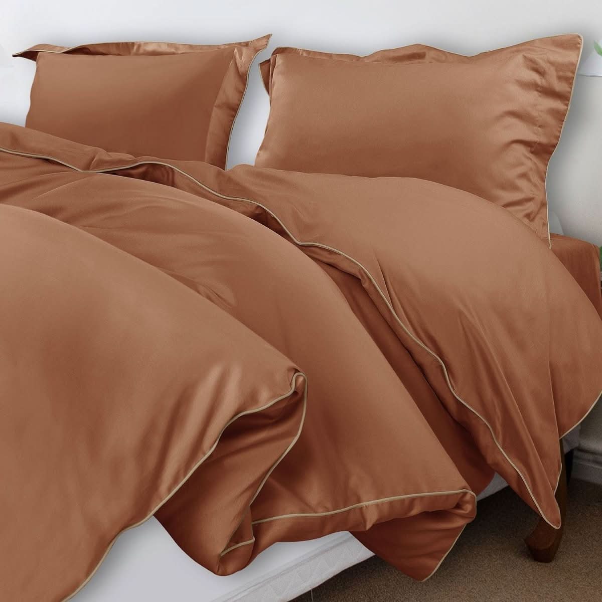 NobleLoom 500TC 寝具セット 贅沢なコットンで快適な眠り ホテル品質